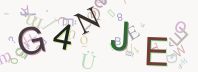 This is a captcha-picture. It is used to prevent mass-access by robots. (see: www.captcha.net)